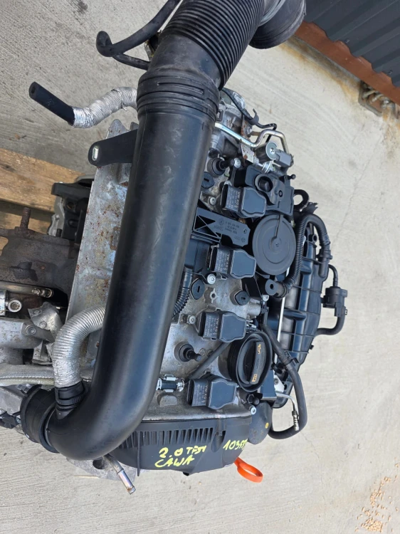 SILNIK KOMPLETNY AUDI A3 VW SEAT SKODA 2.0 TFSI CAW CAWA 103553KM ORYGINAŁ