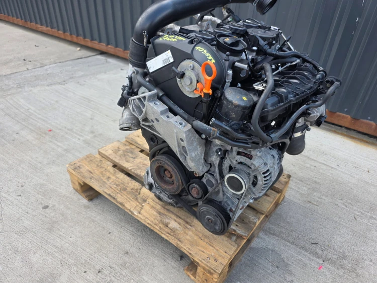 SILNIK KOMPLETNY AUDI A3 VW SEAT SKODA 2.0 TFSI CAW CAWA 103553KM ORYGINAŁ