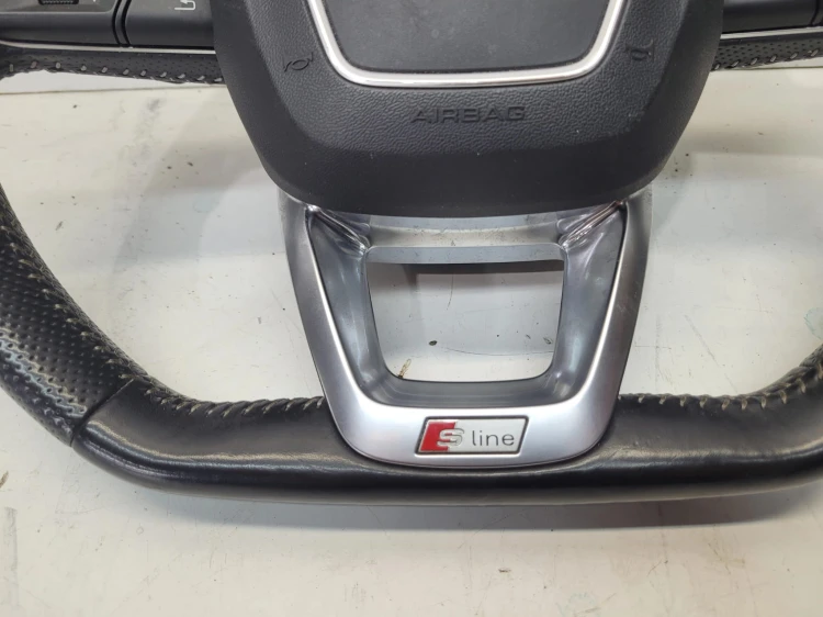 KIEROWNICA S-LINE SKÓRA ŁOPATKI AUDI Q7 4M 4M0419091T 4M0880201N