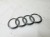 ZNACZEK EMBLEMAT Z POKRYWY SILNIA AUDI A3 A4 A5 A6 8T0103940B 165MMX52MM