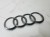 ZNACZEK EMBLEMAT Z POKRYWY SILNIA AUDI A3 A4 A5 A6 8T0103940B 165MMX52MM