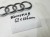 ZNACZEK EMBLEMAT Z POKRYWY SILNIA AUDI A3 A4 A5 A6 8T0103940B 165MMX52MM
