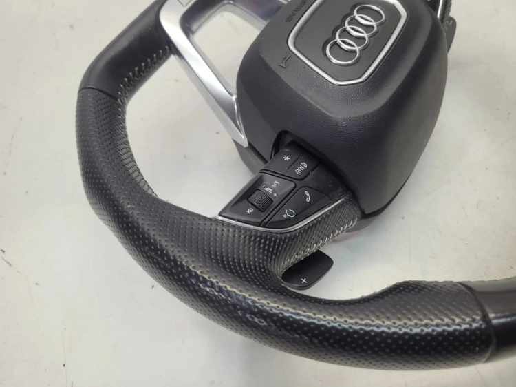 KIEROWNICA S-LINE SKÓRA ŁOPATKI AUDI Q7 4M 4M0419091T 4M0880201N