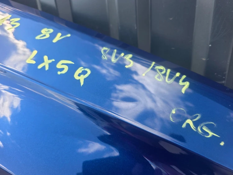 BŁOTNIK PRAWY PRZÓD AUDI A3 8V LX5Q 3-DRZWI SPORTBACK 2011-2018 ORYGINAŁ !