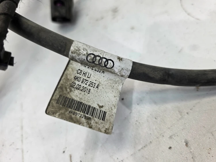 WIĄZKA ZACISKU LEWY TYŁ AUDI A6 C8 4K0972253A 4K0616716F ORYGINAŁ