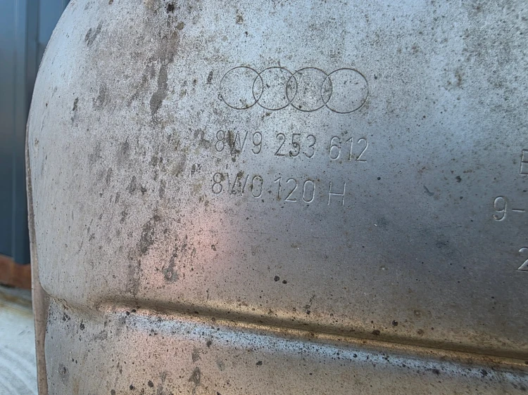 TŁUMIK WYDECH KOMPLET AUDI A4 B9 A5 8W 2.0 TFSI QUATTRO 8W9253611 8W9253612