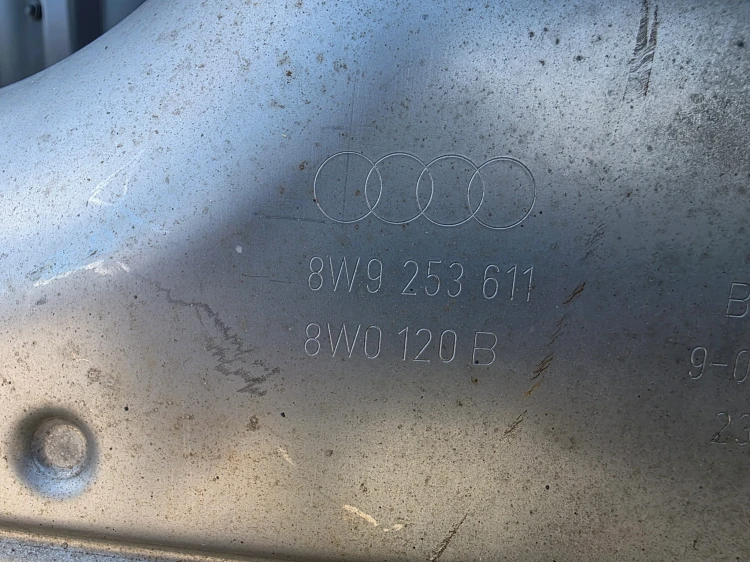 TŁUMIK WYDECH KOMPLET AUDI A4 B9 A5 8W 2.0 TFSI QUATTRO 8W9253611 8W9253612