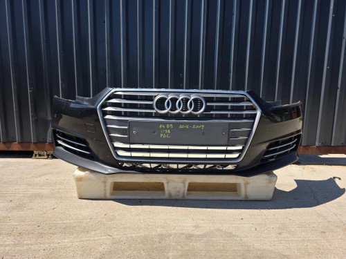 ZDERZAK PRZÓD AUDI A4 B9 2016-2019 LY9B 4X PDC KOMPLETNY !!!