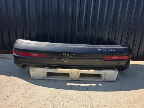 ZDERZAK TYLNI TYŁ AUDI Q7 4L S LINE HAK PDC LZ9Y KOMPLET !!!