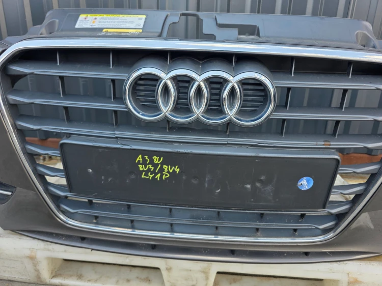 ZDERZAK PRZÓD KOMPLETNY AUDI A3 8V 3-DRZWI SPORTBACK LY1P 2011-2015 !!!