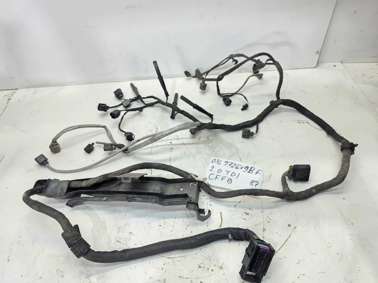 WIĄZKA SILNIKA AUDI A3 8P VOLKSWAGEN SEAT SKODA 2.0 TDI 03L972619BF 2.0 TDI