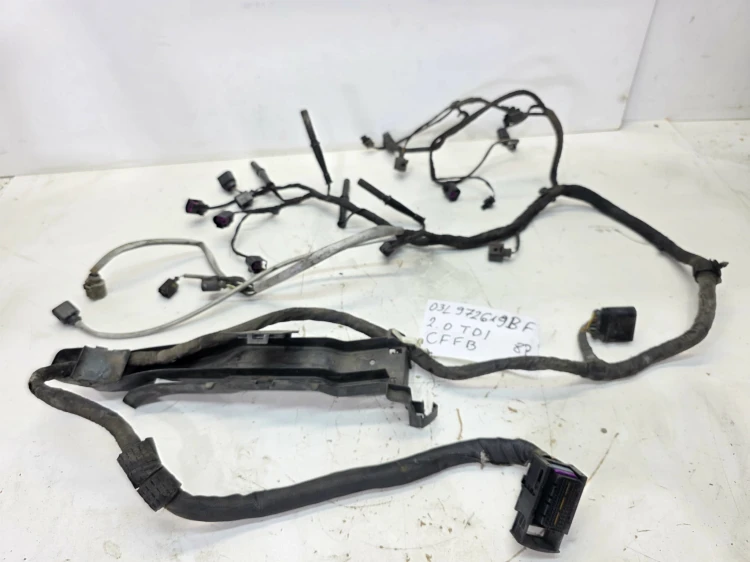 WIĄZKA SILNIKA AUDI A3 8P VOLKSWAGEN SEAT SKODA 2.0 TDI 03L972619BF 2.0 TDI