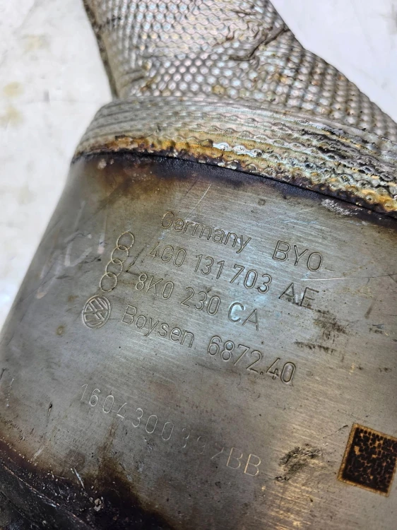 KATALIZATOR DPF FILTR AUDI A6 C7 A7 A4 B9 A5 8W 2.0 TDI 4G0131701AE