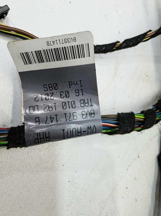 WIĄZKA INSTALACJA KLAPY BAGAŻNIKA AUDI A3 8V 8V3971147B
