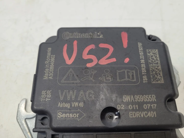 SENSOR PODUSZEK STEROWNIK AIRBAG AUDI Q4 E-TRON VW SKODA SEAT 5WA959655R