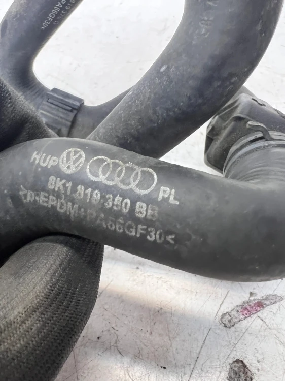 WĄŻ RURA WODY AUDI A4 B8 A5 8T 8K1819350BB 1J0819806 8K1819376G