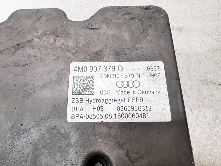 POMPA STEROWNIK ABS ESP AUDI Q7 4M 4M0907379Q 4M0907379N