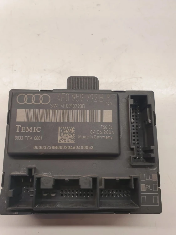 MODUŁ STEROWNIK DRZWI AUDI A6 C6 Q7 4L 4F0959792B
