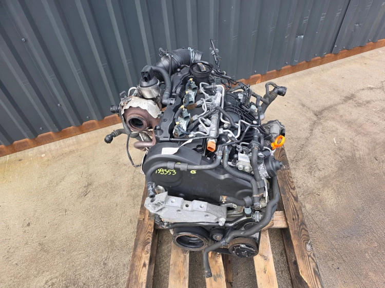 SILNIK KOMPLETNY AUDI VW SEAT SKODA 2.0 TDI CFF CFFB 139353 KM ORYGINAŁ !*2
