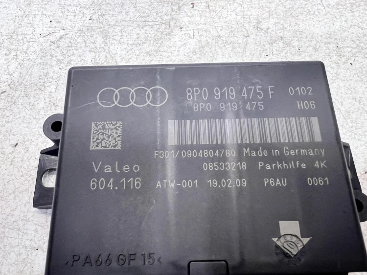 STEROWNIK PDC PARKTRONIK AUDI A3 LIFT 8P0919475F 4-KANAŁY