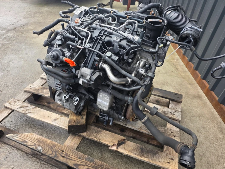 SILNIK KOMPLETNY AUDI VW SEAT SKODA 2.0 TDI CFF CFFB 139353 KM ORYGINAŁ !*2