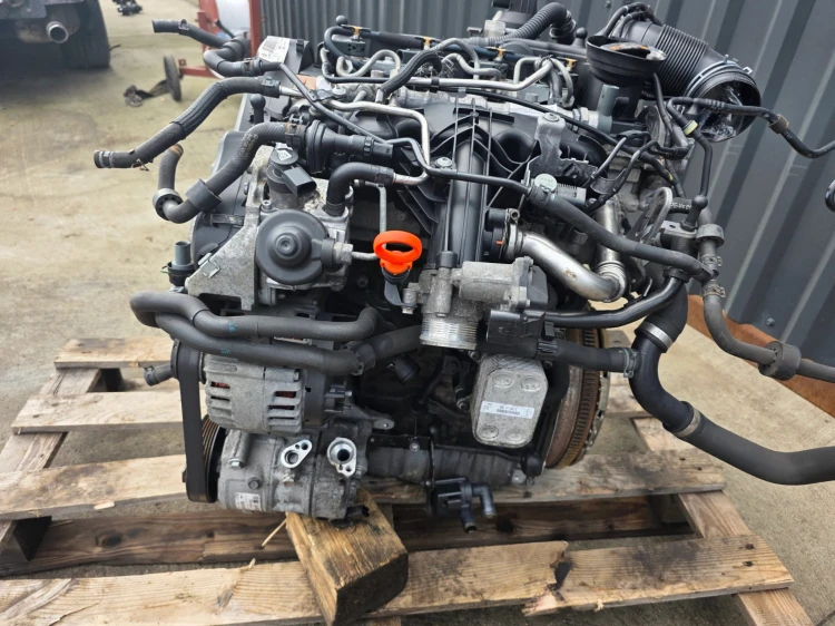 SILNIK KOMPLETNY AUDI VW SEAT SKODA 2.0 TDI CFF CFFB 139353 KM ORYGINAŁ !*2
