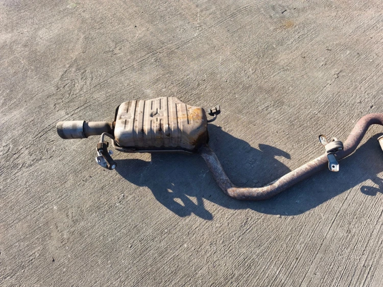TŁUMIK WYDECH KOMPLET AUDI A4 B7 2.0 ALT 8E0253611BT 8E0253411CJ
