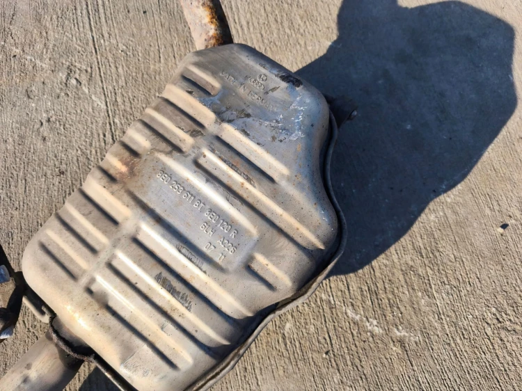 TŁUMIK WYDECH KOMPLET AUDI A4 B7 2.0 ALT 8E0253611BT 8E0253411CJ