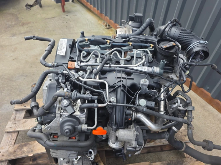 SILNIK KOMPLETNY AUDI VW SEAT SKODA 2.0 TDI CFF CFFB 139353 KM ORYGINAŁ !*2