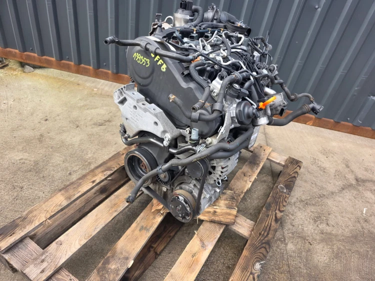 SILNIK KOMPLETNY AUDI VW SEAT SKODA 2.0 TDI CFF CFFB 139353 KM ORYGINAŁ !*2