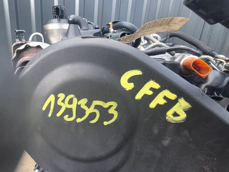 SILNIK KOMPLETNY AUDI VW SEAT SKODA 2.0 TDI CFF CFFB 139353 KM ORYGINAŁ !*2