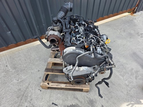 SILNIK KOMPLETNY AUDI VW SEAT SKODA 2.0 TDI CFF CFFB 137882 KM ORYGINAŁ !!!