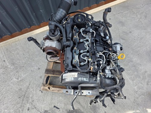 SILNIK KOMPLETNY AUDI VW SEAT SKODA 2.0 TDI CFF CFFB 137882 KM ORYGINAŁ !!!