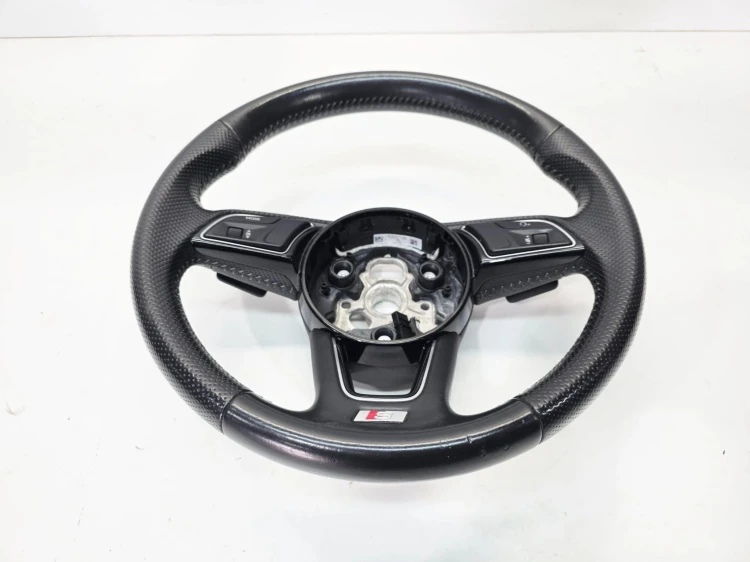 KIEROWNICA SKÓRA MULTIFUNKCJA S LINE AUDI A4 B9 A5 8W 8W0419091CQ JAH 17/25