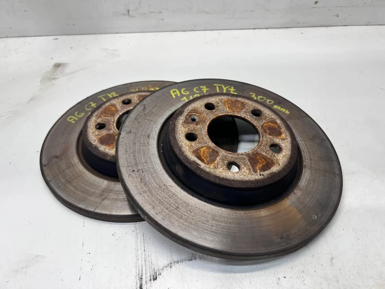 TARCZA TARCZE HAMULCOWE TYŁ AUDI A6 C7 300MM X 11,5MM