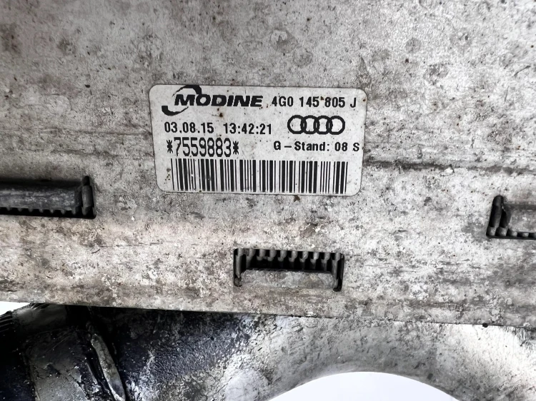 CHŁODNICA POWIETRZA INTERCOOLER POD A4 B7 3.0 TDI 4G0145805J
