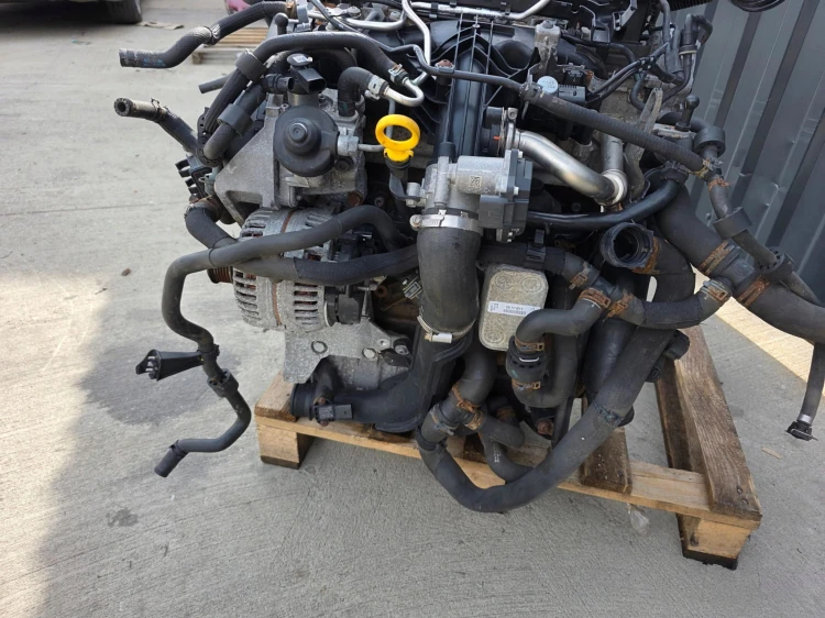 SILNIK KOMPLETNY AUDI VW SEAT SKODA 2.0 TDI CFF CFFB 137882 KM ORYGINAŁ !!!