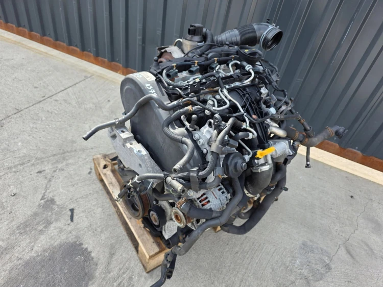 SILNIK KOMPLETNY AUDI VW SEAT SKODA 2.0 TDI CFF CFFB 137882 KM ORYGINAŁ !!!