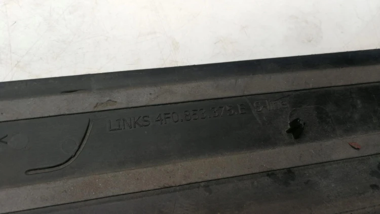 LISTWA PROGOWA LEWY TYŁ A6 C6 S LINE 4F0853375E