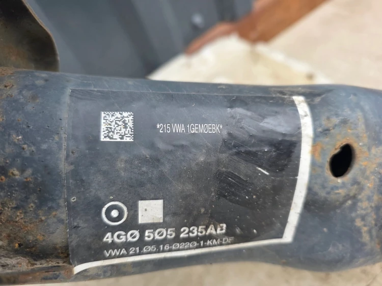 TRAWERS SANKI WÓZEK TYŁ AUDI A6 C7 A7 4G0505235AB ORYGINAŁ !!!