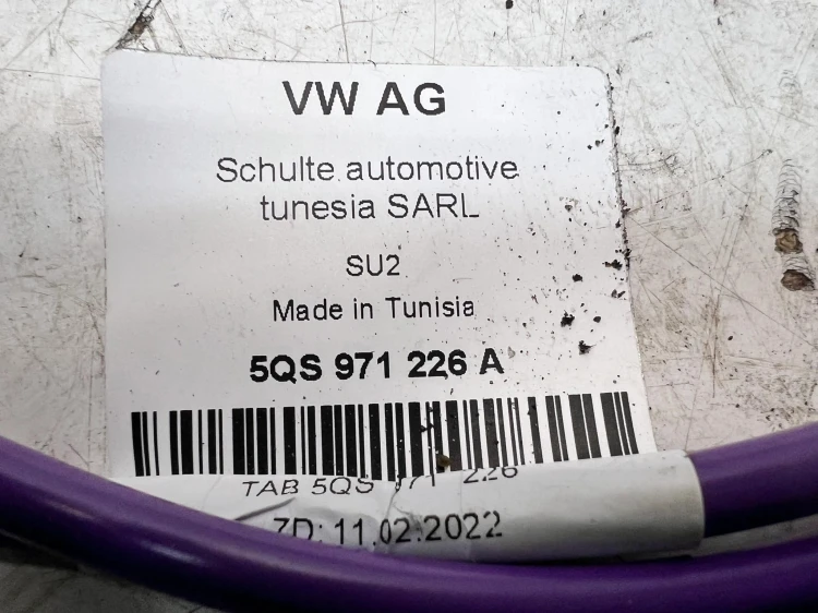 PRZEWÓD AKUMULATORA WIĄZKA AUDI A3 8Y 5QS971226A