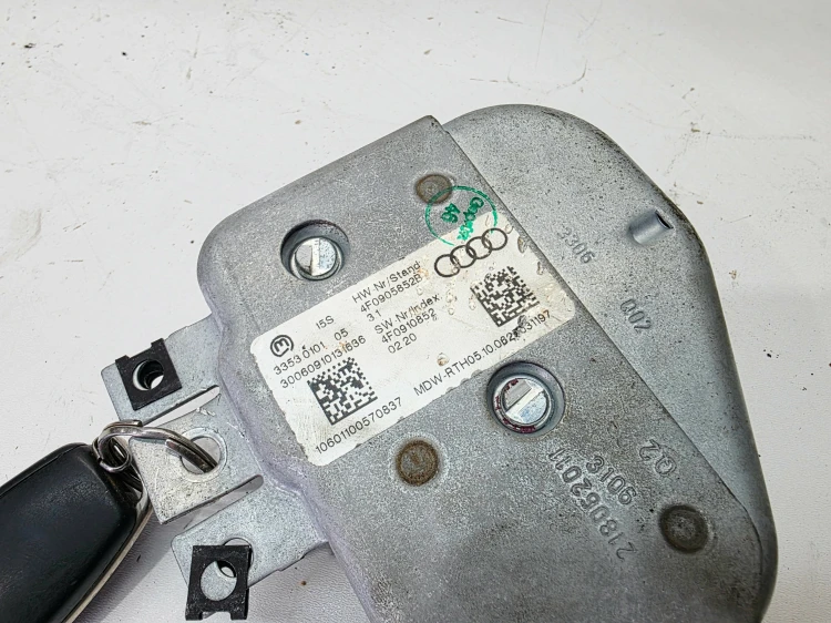 BLOKADA KIEROWNICY + KLUCZYK AUDI Q7 A6 C6 4F0905852B 4F0837220R