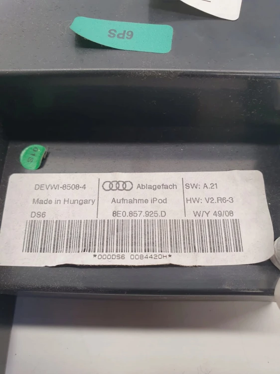 INTERFACE MULTIMEDIALNY AUDI A4 A3 TT 8E0857925D