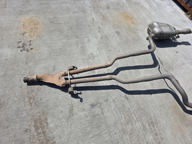 TŁUMIK WYDECH AUDI A6 C6 LIFT QUATTRO 2.7 3.0 TDI 4F0253611A 4F0253612AA