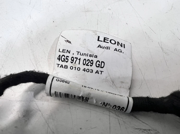WIĄZKA DRZWI LEWY PRZÓD AUDI A6 C7 LIFT 4G5971029GD