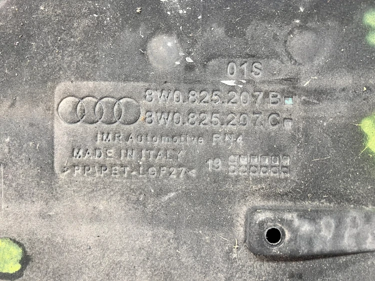 OSŁONA PODWOZIA LEWA AUDI A4 B9 LIFT A5 8W 8W0825207B 1/25