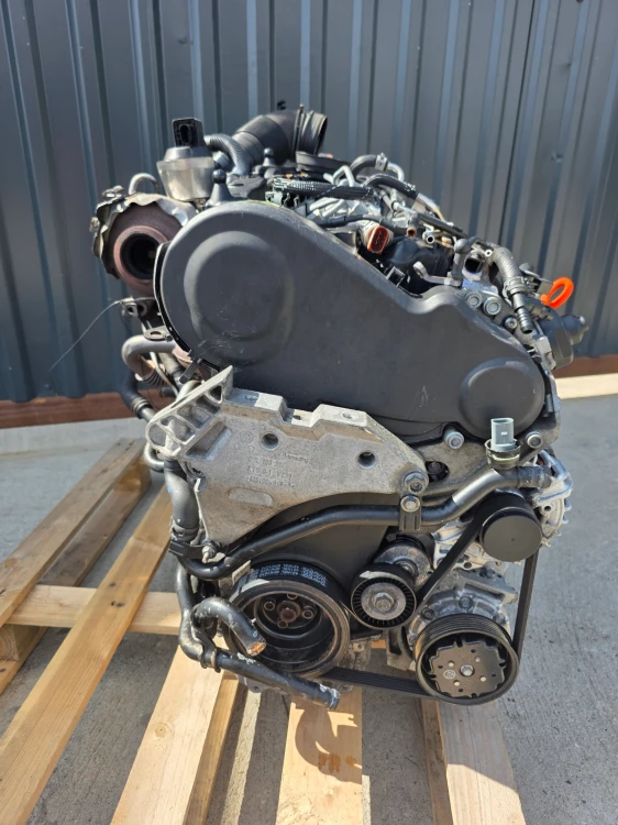 SILNIK KOMPLETNY AUDI VW SEAT SKODA 2.0 TDI CFF CFFB 141424 KM ORYGINAŁ !*2