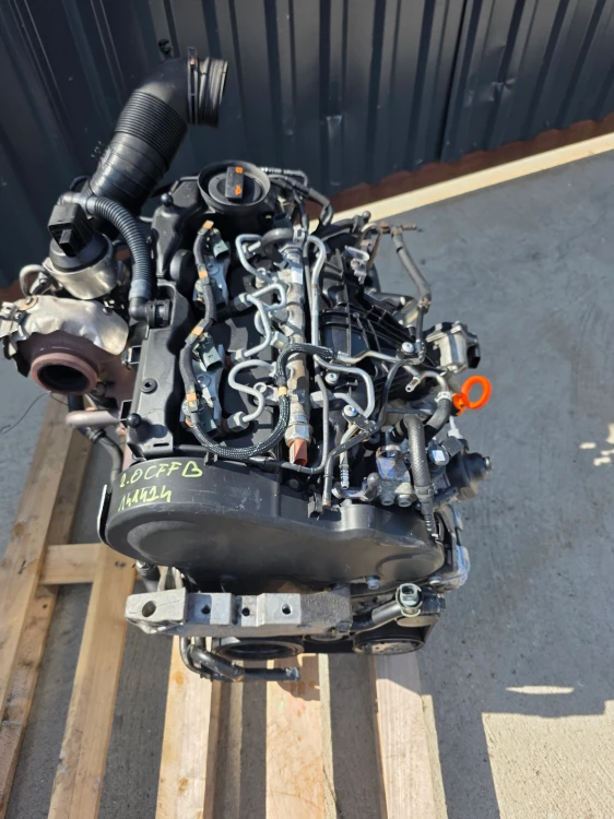 SILNIK KOMPLETNY AUDI VW SEAT SKODA 2.0 TDI CFF CFFB 141424 KM ORYGINAŁ !*2