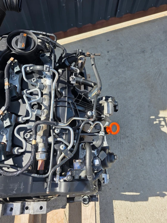 SILNIK KOMPLETNY AUDI VW SEAT SKODA 2.0 TDI CFF CFFB 141424 KM ORYGINAŁ !*2