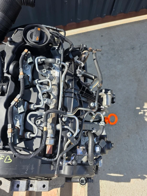 SILNIK KOMPLETNY AUDI VW SEAT SKODA 2.0 TDI CFF CFFB 141424 KM ORYGINAŁ !*2